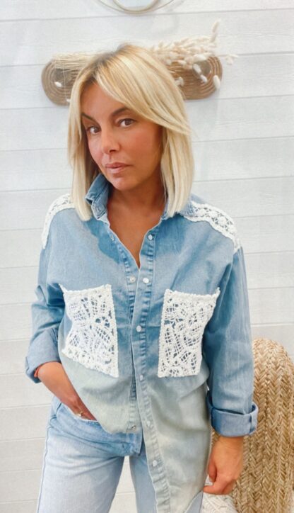 Chemise Jean Brodé