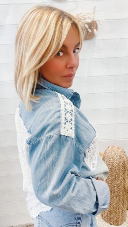 Chemise Jean Brodé – Image 4